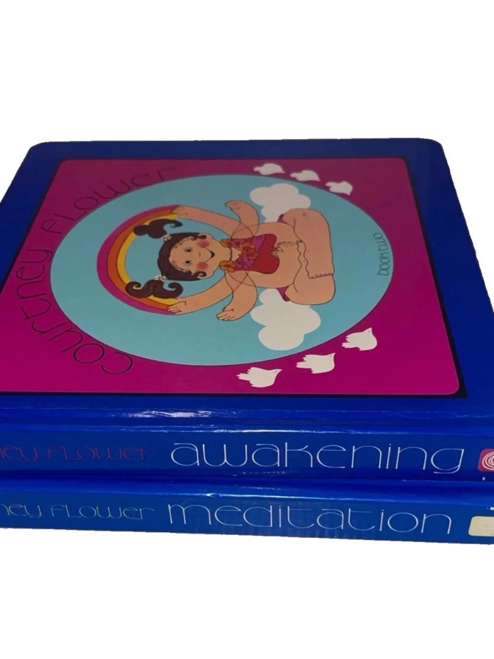 The Spiritual Adventures of Courtney Flower Animated 2 Bookset 1974- Japan